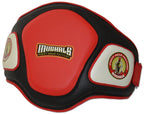 Mma Muay Thai Belly Pad (Hook N Loop (Red/White/Black))