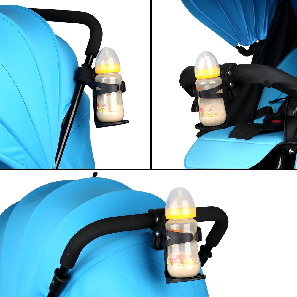 Accmor Bike Water Bottle Holder No Screws, Bike Cup Holder, Water Bottle Holders For Bike, Universal Drinks Holder For Large Bot
