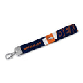 Rico Industries Nfl Football Denver Broncos Standard Wrist Lanyard Key Chain, Cute Wristlet Strap Keychain Holder For Women Men