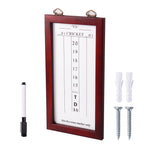 Gse Dry-Erase Dart Scoreboard For Dart Board Cricket And 01 Dart Games With Marker (Dry-Erase Scoreboard)