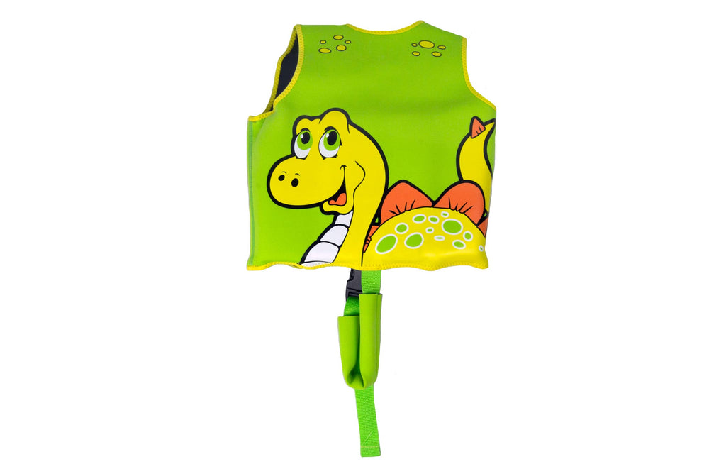 Poolmaster 50566 Learn-To-Swim Dino Kids Swim Vest, 1-3 Years Old