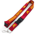 aminco NCAA Minnesota Golden Gophers Team Lanyard Red, 24 Inch