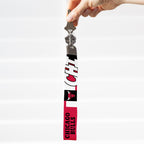 Rico Industries Nba Basketball Chicago Bulls Wrist Lanyard Key Chain, Cute Wristlet Strap Keychain Holder For Women Men Car Keys