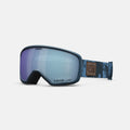 Giro Millie Ski Goggles - Snowboard Goggles for Women & Youth - Ano Harbor Blue Cloud Dust Strap with Vivid Royal Lens