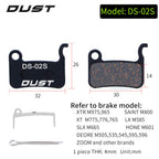 Cycearth 4 Pairs Bike Bicycle Disc Brake Pads For Shimano Xtr M965 M966 M975, Saint M800, Xt M765 M775 M776, Slx M665, Lx M585 T