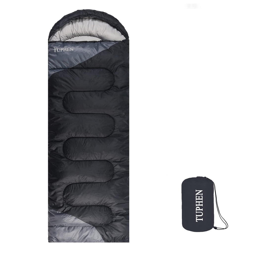 Tuphen- Sleeping Bags For Adults Kids Boys Girls Backpacking Hiking Camping Microfiber Liner, Cold Warm Weather 4 Seasons Winter