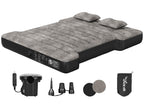 Uncle Elk Truck Bed Mattress 5.5-5.8Ft: Inflatable Air Mattress For Camping Short Truck Bed 2 Person, Air Pump 2 Pillows, Carry