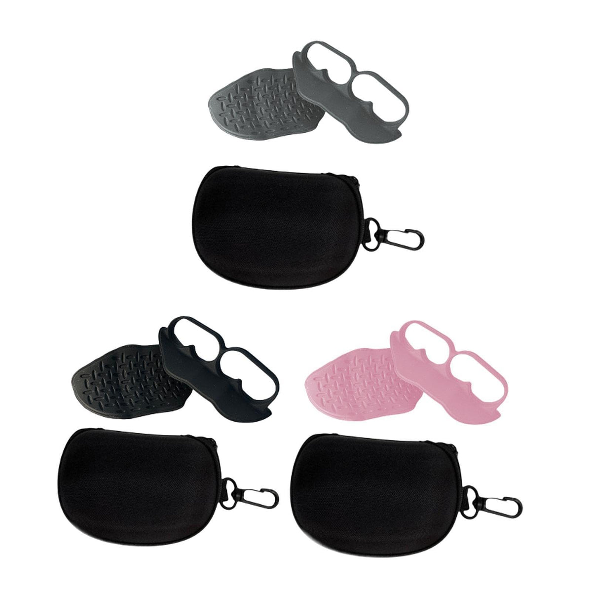 Calandis 1 Pair Weight Lifting Grips Gym Grips For Powerlifting Dumbbell Bodybuilding Gray | Gloves Straps & Hooks | Strength Tr