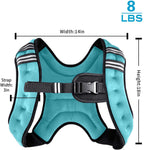 Henkelion Weighted Vest Weight Vest For Men Women Kids Weights Included, Body Weight Vests Adjustable For Running, Training Work