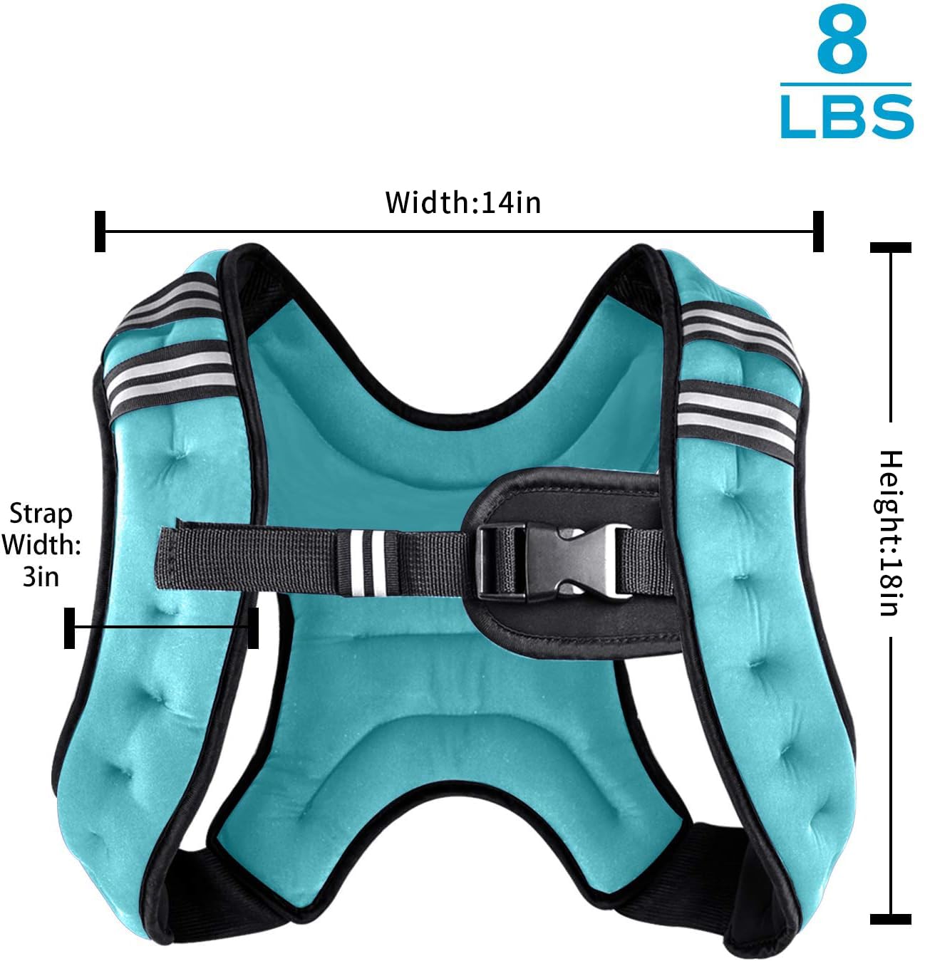 Henkelion Weighted Vest Weight Vest For Men Women Kids Weights Included, Body Weight Vests Adjustable For Running, Training Work