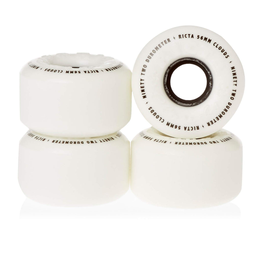 Ricta 56Mm Clouds Black 92A Skateboard Wheels