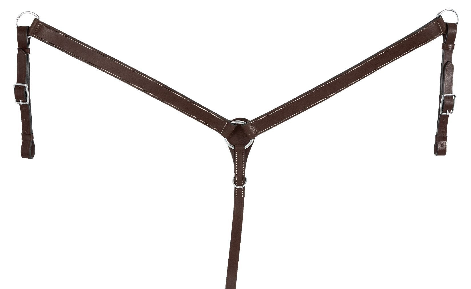 Tough 1 Royal King Working Breast Collar, Dark Oil