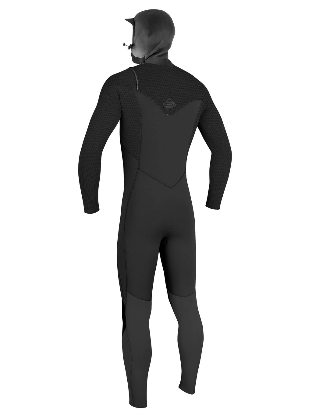Oneill 5/4+Mm Mens Hyperfreak Hooded Full Wetsuit, Medium