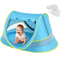 Baby Beach Tent With Baby Hat, Pop Up Toddler Travel Tent With Sun Hat For Boys Or Girls, Sun Shade For Toddler Camping, Infant 
