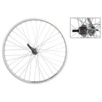 Weinmann Zac20 Touring Rear Wheel - 26'' X 1-3/8, Kt Coaster Hub 14Mm, 36H, Silver