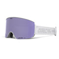 Giro Ella Asian Fit Ski Goggles - Snowboard Goggles for Women, Youth - White Rails - Vivid Haze & Vivid Infrared