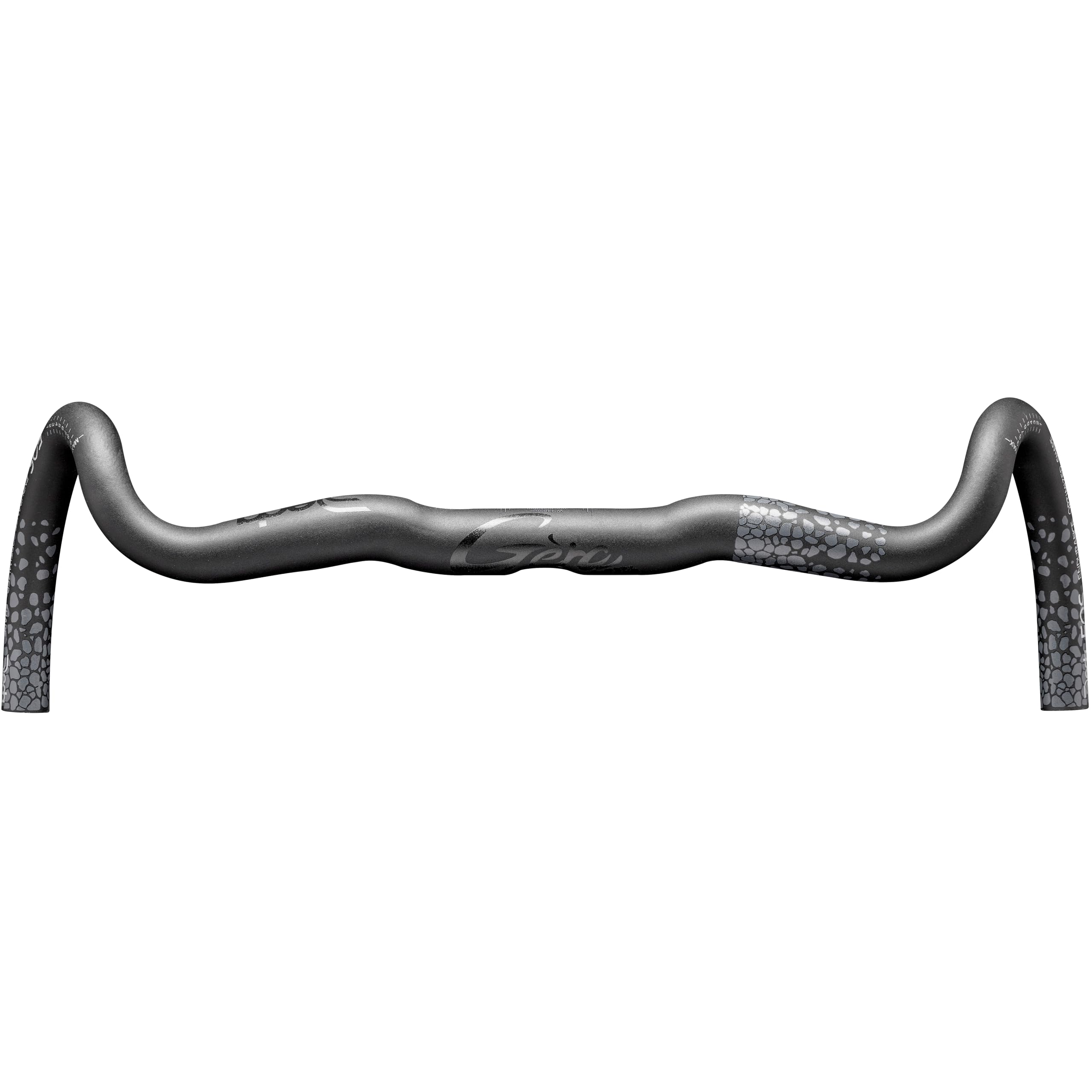 Deda Elementi Gera Drop Handlebar - Carbon 42cm 31.7mm Black Internal Cable