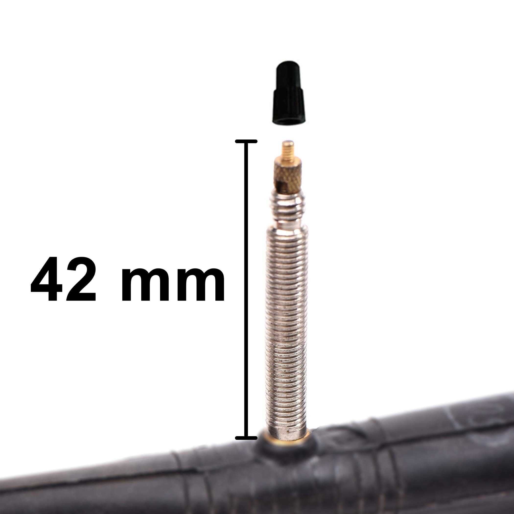 (6-Pack 700X20-25C Road Bike Replacement Inner Tubes Presta Valve 42Mm For Road Bikes With Tire Size Of 700C X 20, 23, And 25 (6