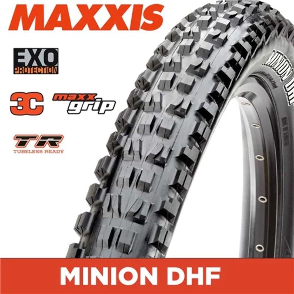 Maxxis Minion Dhf Wide Trail 3C/Exo/Tr 29In Tire 3C Maxx Grip/Exo/Tr, 29X2.5