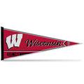 Rico Industries Ncaa Wisconsin Badgers Classic 12'' X 30'' Felt Wall D  Cor Pennant - Great For Home/Bed Room/Man Cave D  Cor