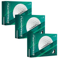 Maxfli StraightFli Golf Balls - Gloss White, 36- Pack | Low Spin Distance Golf Balls for Straighter Shots | Soft Feel, Durable I