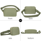 Vorolo Fanny Pack Christmas Gift For Women And Men Crossbody Bag Belt Bag Bum Bag With Adjustable Strap For Sportskhaki Green Wi