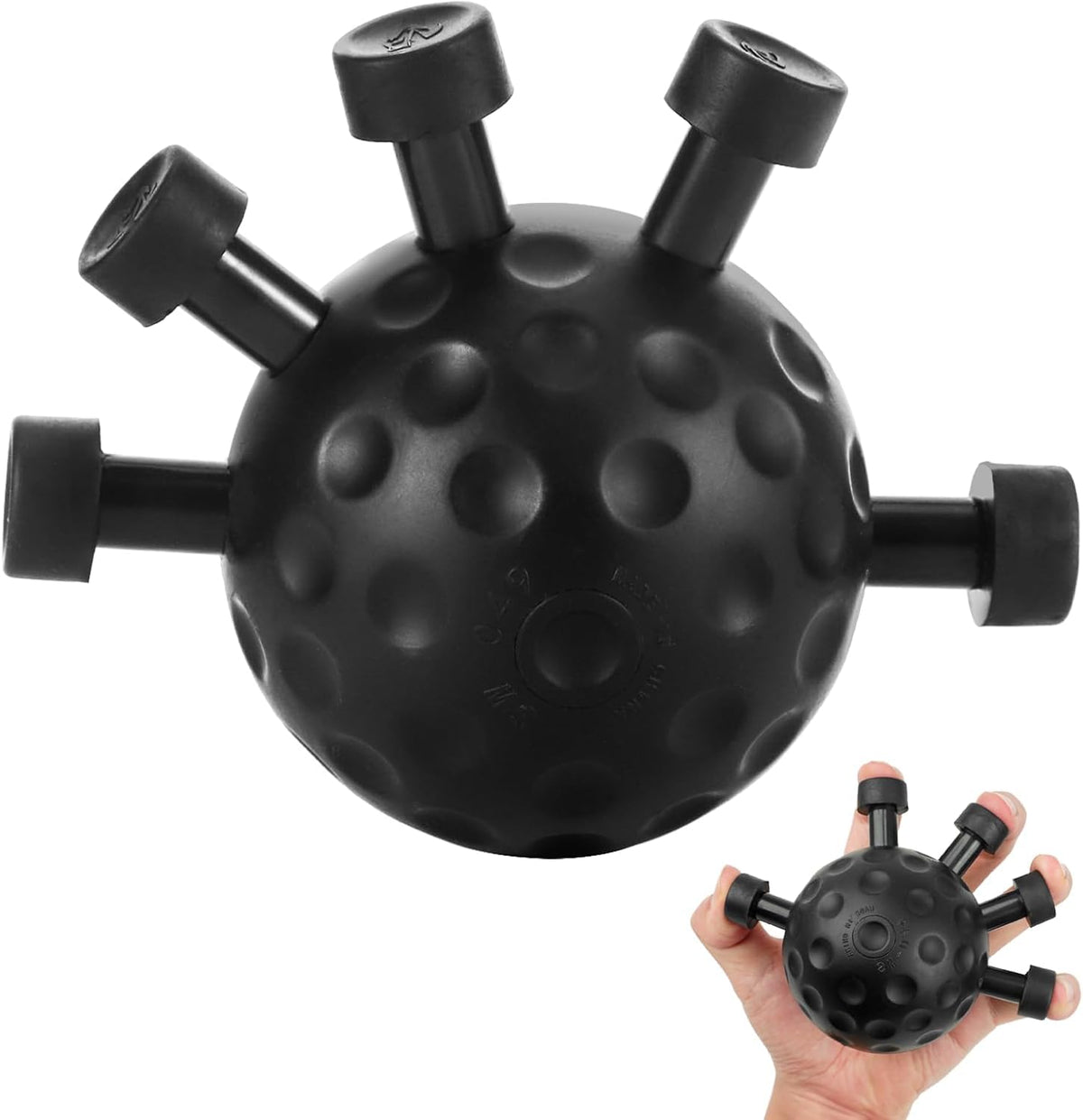 Hiventick Hand Grip Strengthener,Ultimate Finger Exerciser Strength Trainer Exercise Ball Hand Strengthener Hand Balls Workout E
