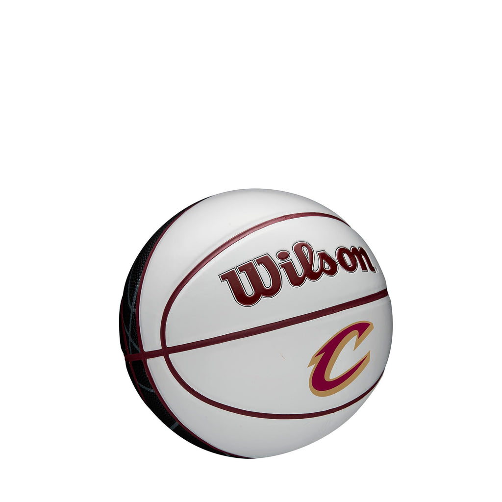 Wilson Nba Team Autograph Mini Basketball - Cleveland Cavaliers, Size 3-22''