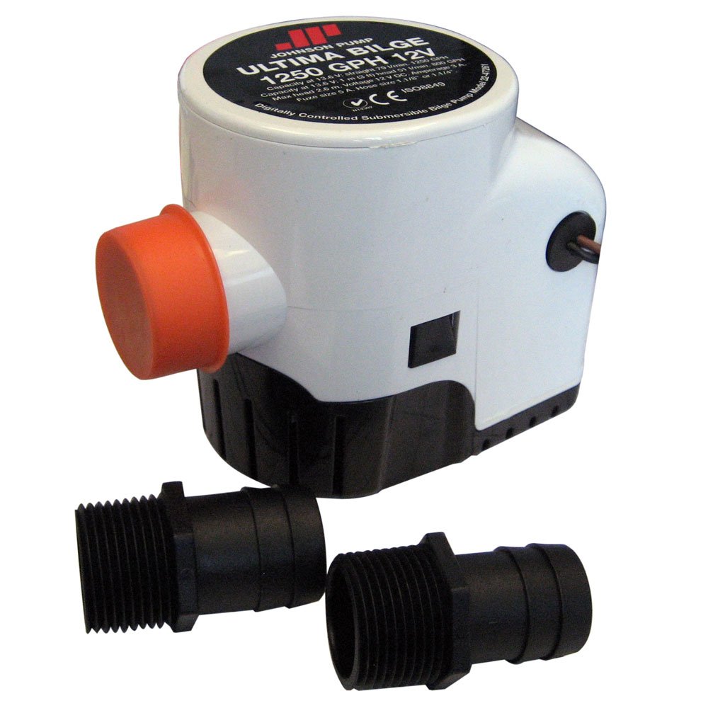 Johnson Pumps 32-47261-002 1250 Gph Ultima Bilge Pump, 12V