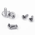 6pcs Football Helmet Repair Kits, Stainless Steel Helmet Mask Screw Kit Sport Football Helmet Hardware Kit Football Helmet Acces