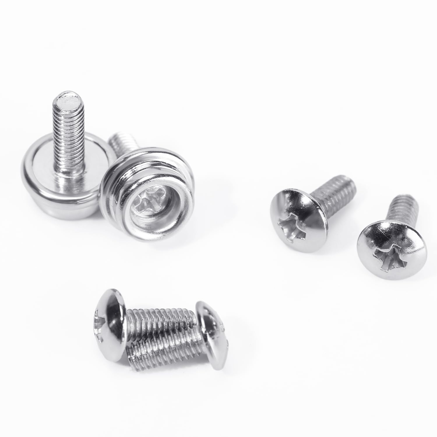 6pcs Football Helmet Repair Kits, Stainless Steel Helmet Mask Screw Kit Sport Football Helmet Hardware Kit Football Helmet Acces