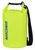 MARCHWAY Floating Waterproof Dry Bag Backpack 5L/10L/20L/30L/40L, Roll Top Sack Keeps Gear Dry for Kayaking, Rafting, Boating, S