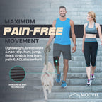 Modvel Knee Braces For Knee Pain Women & Men - 2 Pack Knee Brace For Knee Pain Set, Knee Brace Compression Sleeve, Knee Braces F