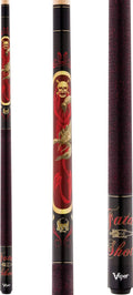 Viper By Gld Products Underground 58'' 2-Piece Billiard/Pool Cue, Fatal Shot, 21 Ounce,Red,50-0652-21