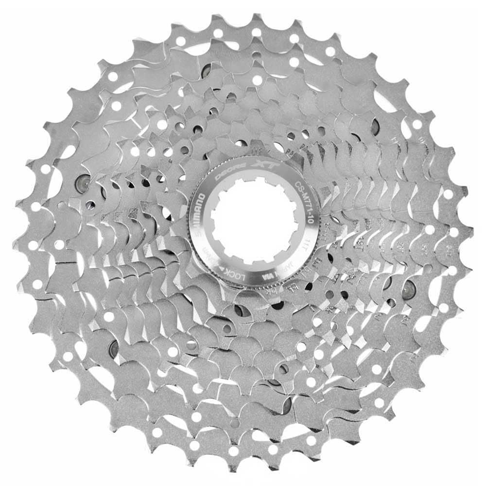 Shimano Cs-M771 Xt Bicycle Cassette (10-Speed, 11/34T, Silver)