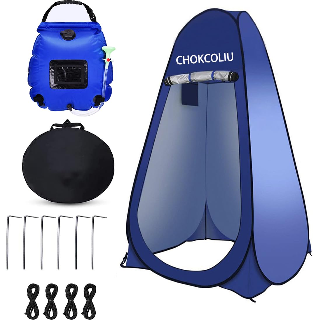 Camping Shower Tent Privacy Tent - Upgrade Shower Bag Pop Up Changing Toilet Portable Sun Shelters Dressing Room Instant Outdoor