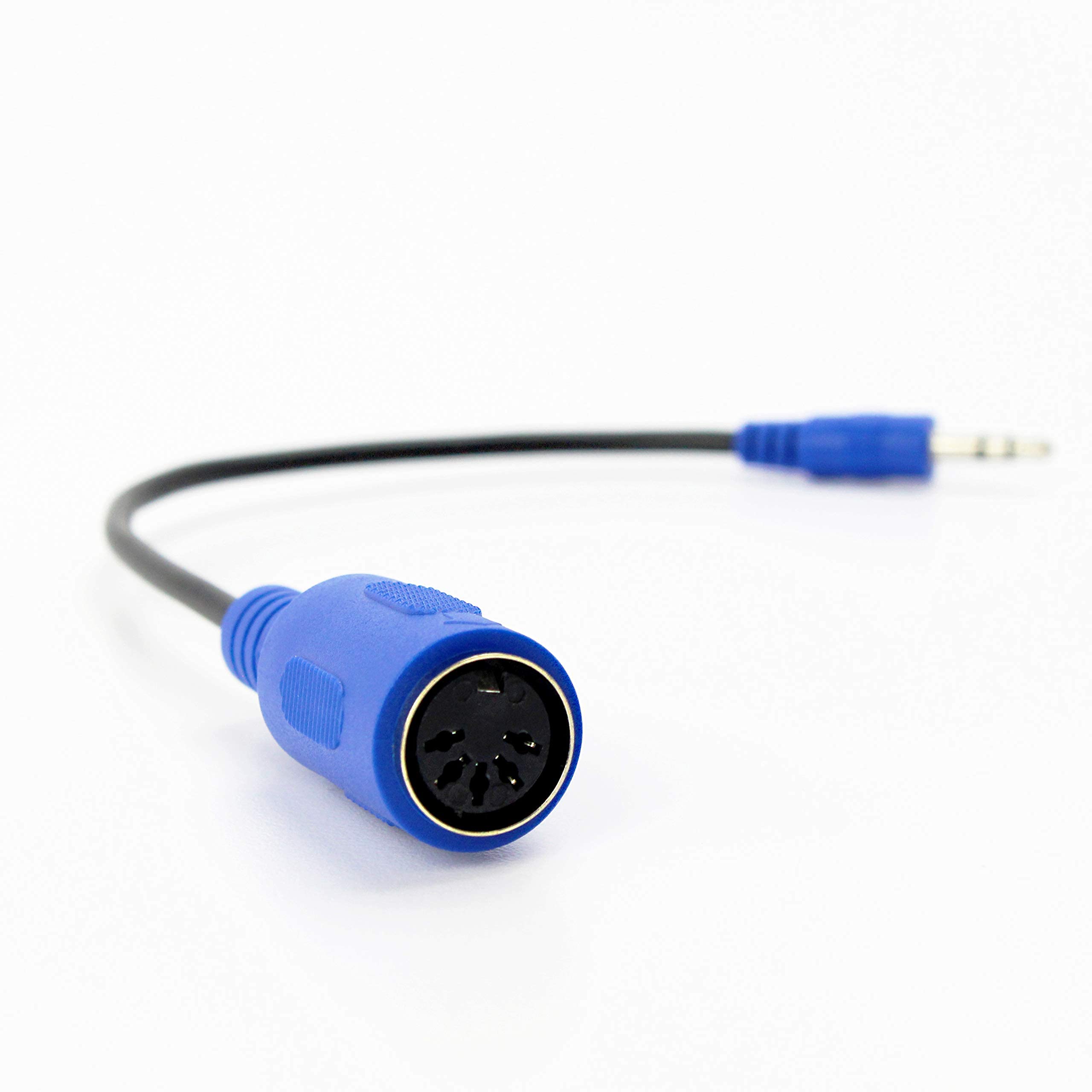Zawdio - Midi To 35Mm Breakout Cable For - Akai, Korg, Line6, Littlebits - Midi Female To Trs 35Mm Male - Mpc Studio,Touch, Mpx8