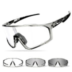 Vozapow Photochromic Cycling Glasses For Men Women, Uv Protection Tr90 Frame Sports Sunglasses For Mtb, Riding, Running, Fishing