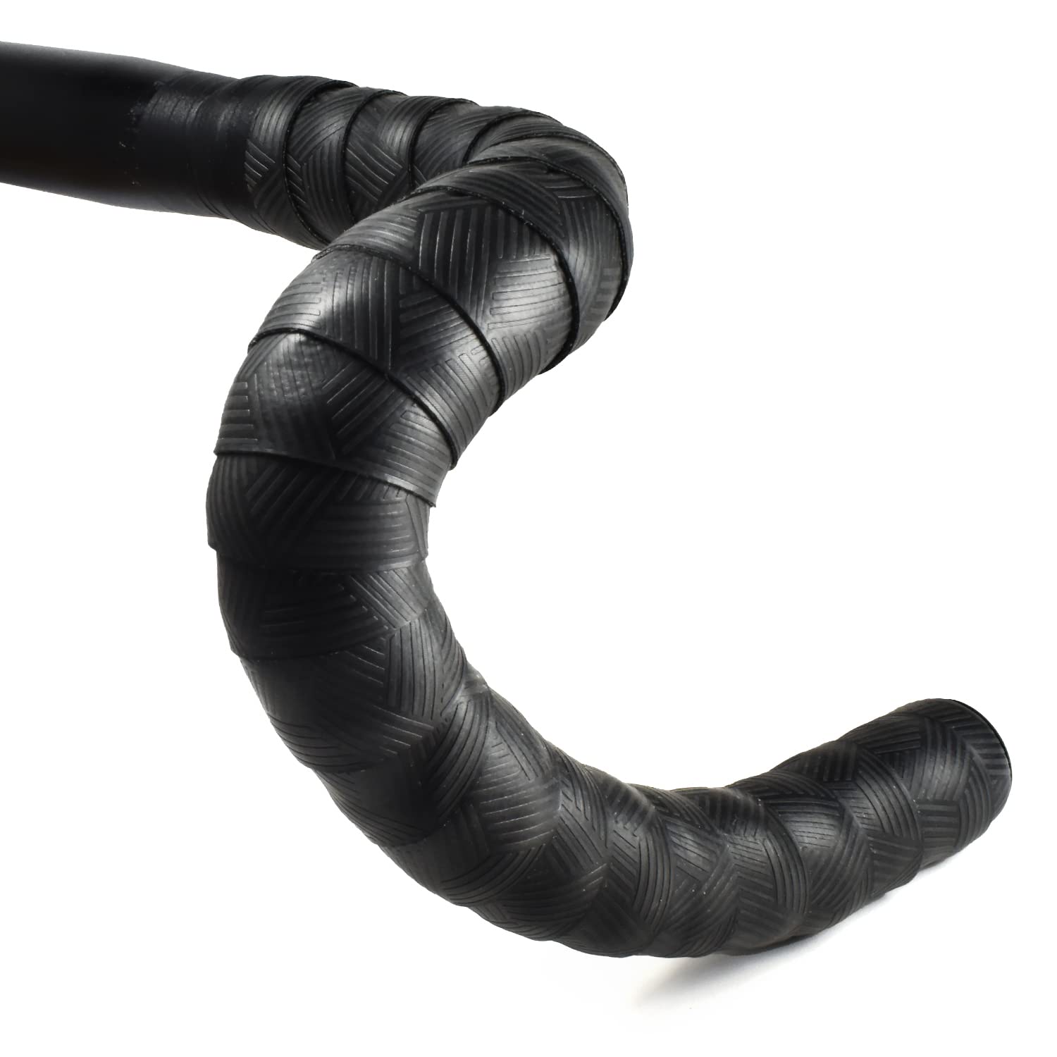 MARQUE Pro Bike Handlebar Tape - Road Cycling Bicycle Handle Bar Wrap with Adhesive Backs, Comes with Pair of Bar End Plugs - 2 
