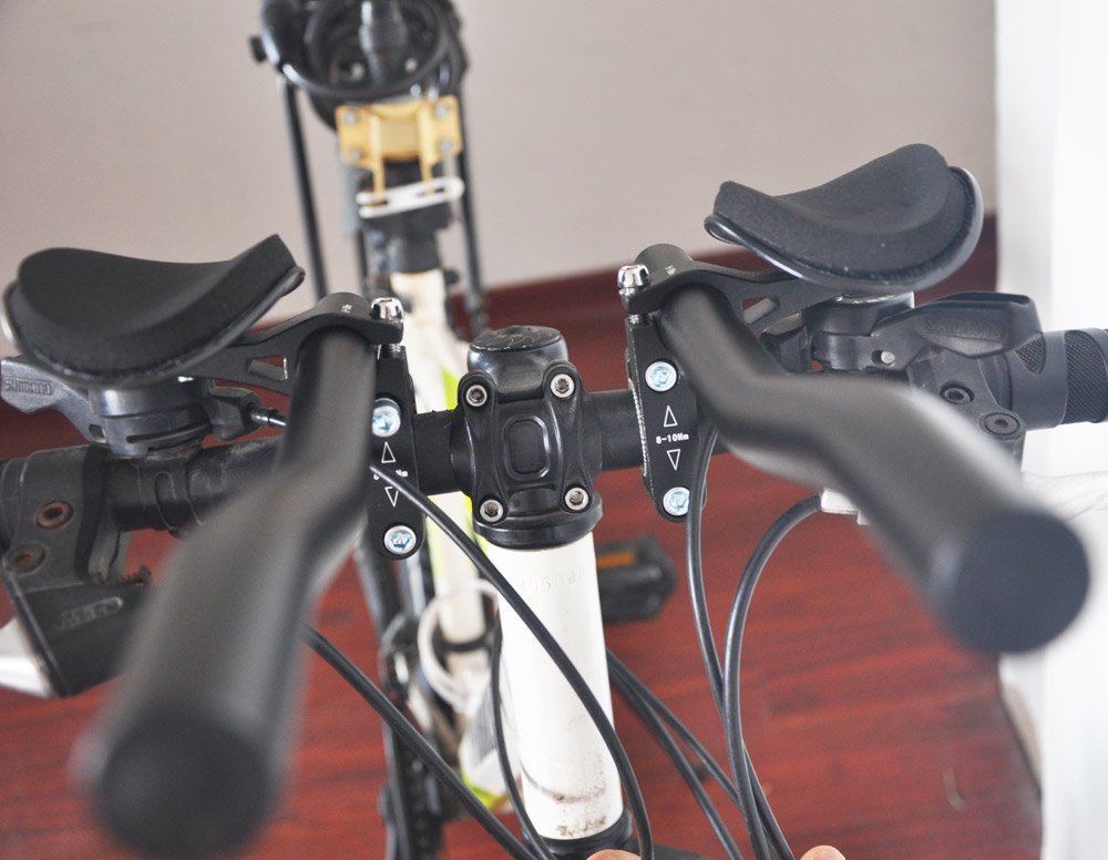 Upanbike Bike Handlebar Bicycle Rest Handlebar Time Trial Cycling Tt Bar Triathlon Aero Bar For Road Bike Mountain Bike 31.8Mm C