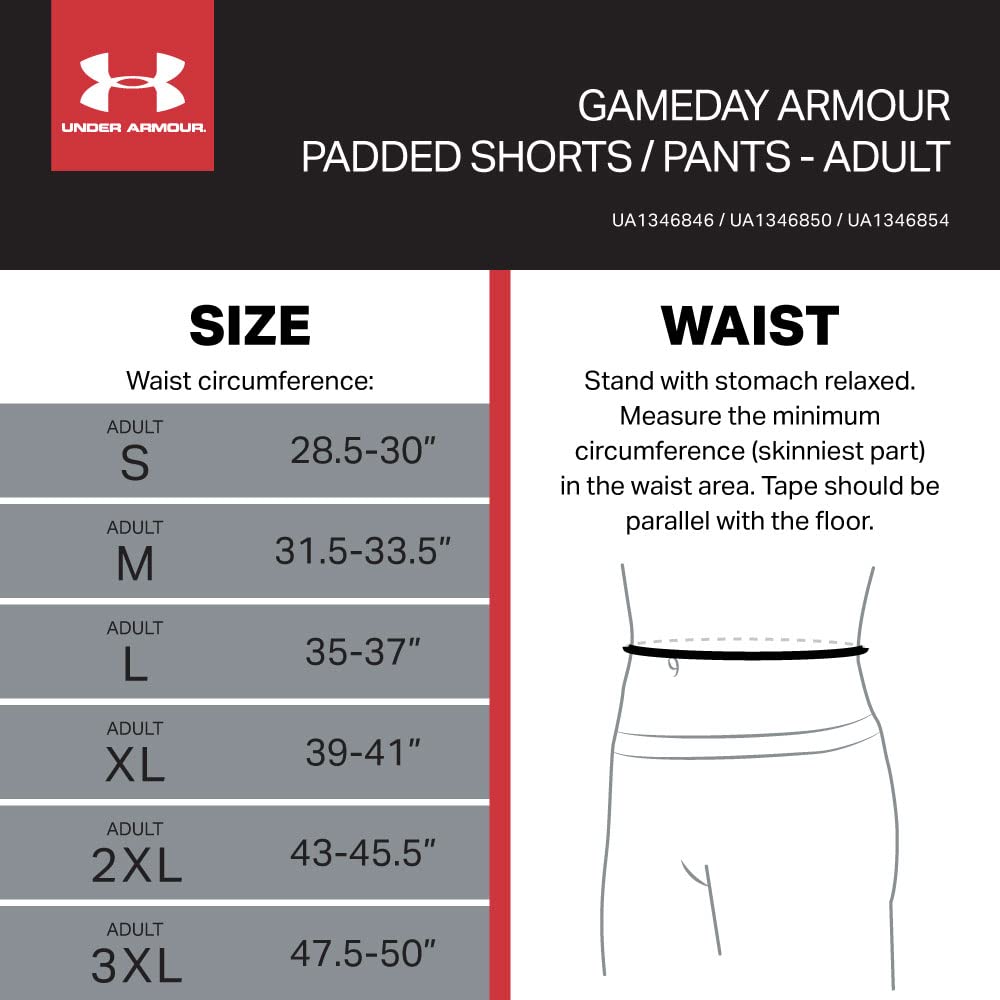 Gameday Armour Pro 5-Pad Girdle White S
