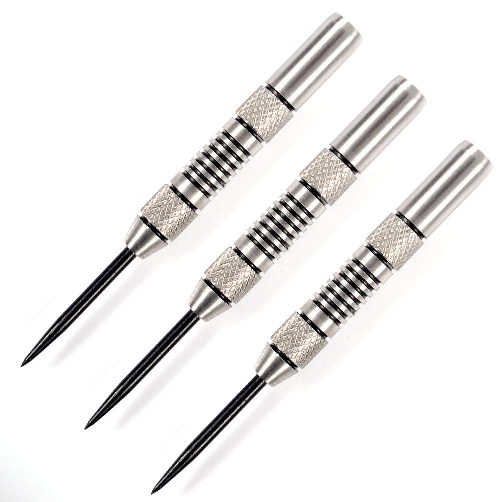 Cuesoul Tungsten Steel Tip Darts 90% Tungsten - Precise Barrels 24 Grams