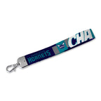Rico Industries Nba Basketball Charlotte Hornets Wrist Lanyard Key Chain, Cute Wristlet Strap Keychain Holder For Women Men Car