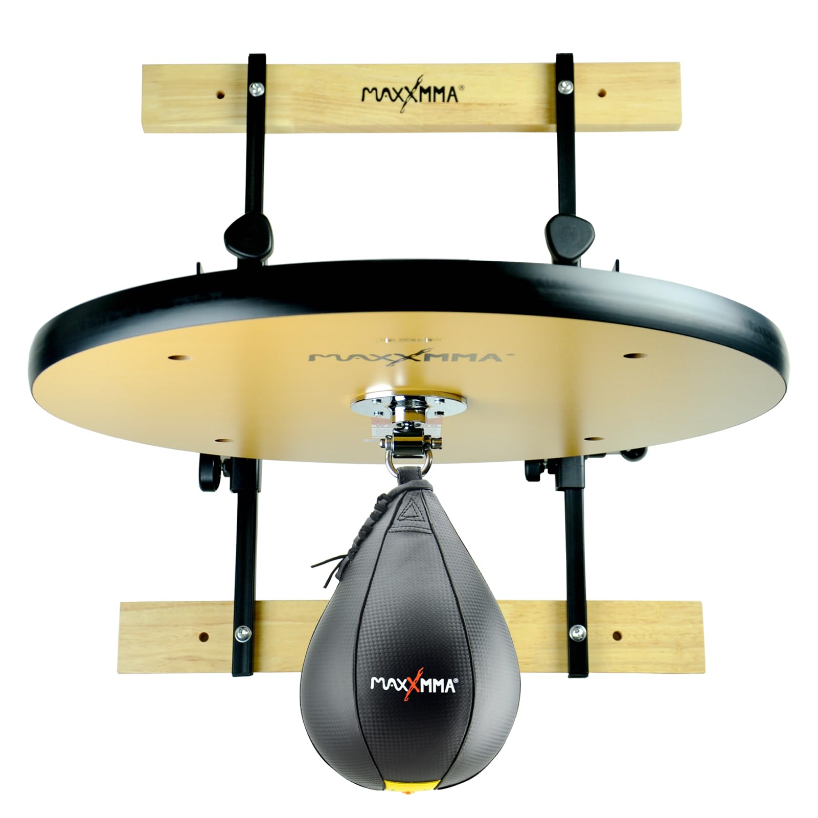 Maxxmma Heavy Duty Adjustable Speed Bag Platform Kit 24'' + Speed Ball (10'' X 7'')