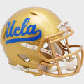 Ucla Bruins 2021 Gold Mask Revolution Speed Mini Football Helmet