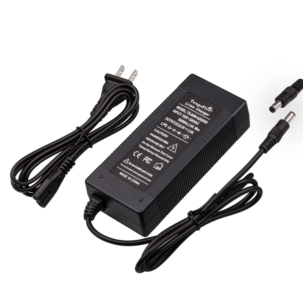 42V Charger Replacement Electric Scooter Charger 1 Prong Smart Universal For 36V Lithium Battery Compatible With Gotrax Jetson 3
