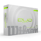Wilson 2025 Duo Soft Golf Balls - Green, 12 Balls