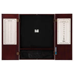 Viper Metropolitan Solid Wood Sisal/Bristle Steel Tip Dartboard Cabinet: Cabinet Only (No Dartboard), Mahogany Finish