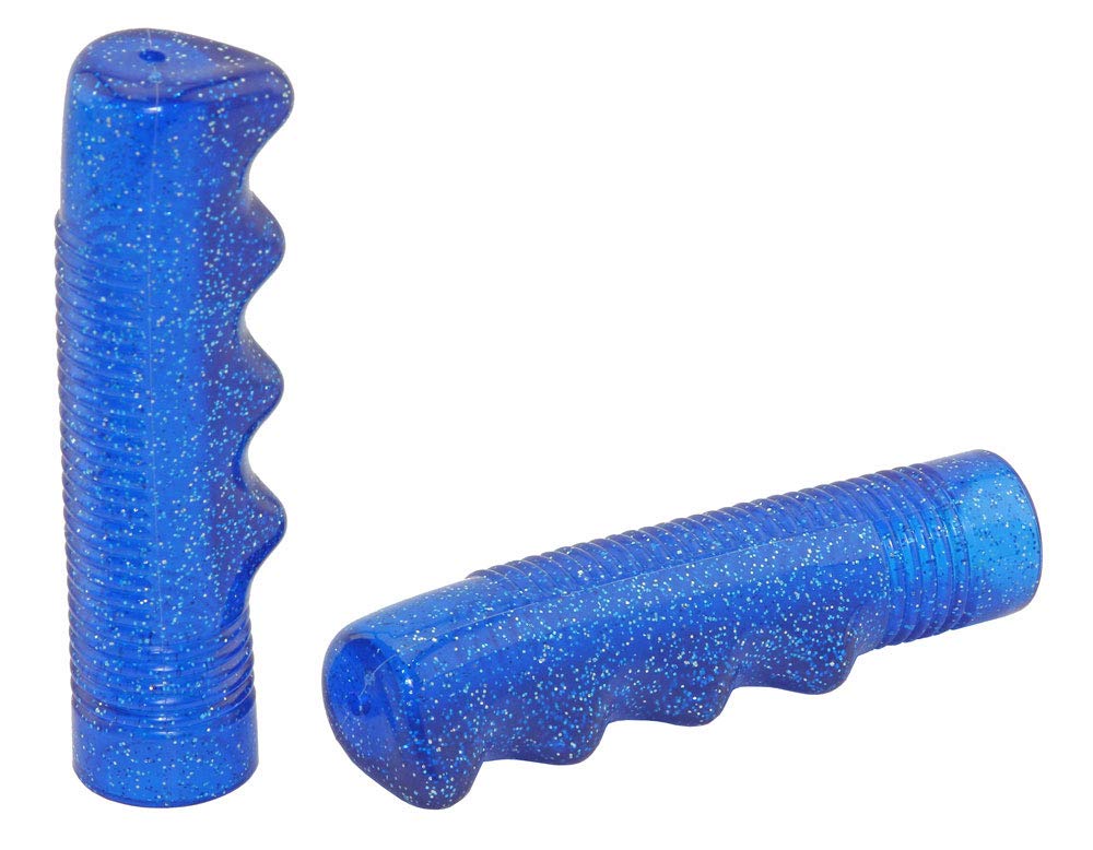 Alta Glitter Flake Lowrider Bicycle Sparkle Grips (Blue)