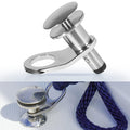 3/8'' Quick Release Boat Fender Holder 316 Stainless Steel Quick Release Boat Fender Holder Mount Cleat Hook Universal Fit 3/8 i